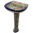 Mexican Talavera Pedestal Sink Cienegas 
